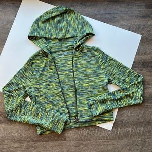 American Eagle multicolour zip up cardigan